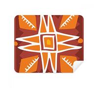 Orange Sun Mexico Totems Ancient Civilization Phone Screen Cleaner Glasses Cleaning Cloth 2pcs Suede Fabric