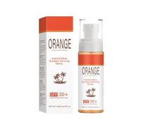 Orange Sun Tanning Spray, Non-Greasy Tan Enhancer with Coconut Oil & Vitamin E, Hydrating & Moisturizing Formula, Gentle Sun Protection for All Skin Types (1)