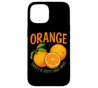 Orange Sweet & Zesty Since 1925 Case for iPhone 15