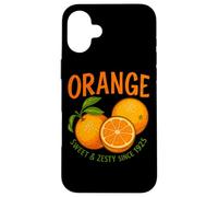 Orange Sweet & Zesty Since 1925 Case for iPhone 16 Plus