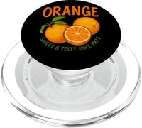 Orange Sweet & Zesty Since 1925 PopSockets PopGrip for MagSafe