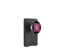 Orange Tabby Cat Mom Mama Mother's Day Coquette Bow PopSockets PopWallet for MagSafe