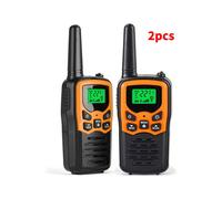 (Orange) Talkie 2x Walkie Ultra High Frequency Wireless Handheld Tool Wireless Monitoring