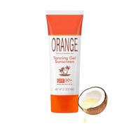 Orange Tanning Gel Sunscreen, Natural Bronzing Glow for Body & Limbs, Moisturizing, Long-Lasting & Non-Greasy, Suitable for All Skin Types (1pc)