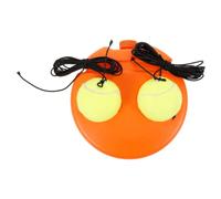 Orange Tennis Training Equipment Rebounder for Indoor Outdoor Practice | Nylon and Plastic Build, Eye and Hand Coordination Training, Interactive Personal Use for Men