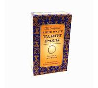 (orange) The Original Rider Waite Tarot Deck Cards Mind Body Spirit Tarot Tablecloth Tarot Bag Family Party Cards Game
