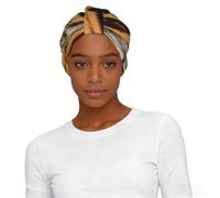 Orange tiger leopard Printed Winter Face Mask Neck, Windproof Neck Gaiter Half Mask Headwear, for Tactical Running