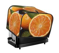 Orange Toaster Dust Cover, 4 Slice Toaster Cover, Kitchen Small Appliance Protection Cover