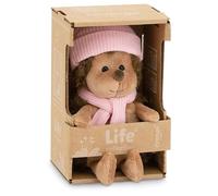 ORANGE TOYS Cuddly Toy Hedgehog with Pink Hat - Plush Toy for Children