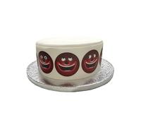 Orange Trading Dartmouth LTD A4 Edible Decor Icing Sheet Red Nose Silly Faces Border Edible Cake Topper Decoration