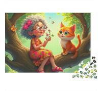 Orange Tree 1000 Pieces Jigsaw Puzzles For Adults Educational Games Stress Relieving Entertainment Exercise The Memory of The Brain For Adults Gifts 1000pcs (75x50cm)