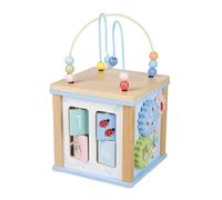 ORANGE TREE Peter Rabbit Wooden Activity Cube - Baby Activity Centre for Toddlers - Early Development Toy - Official Licensed Gift