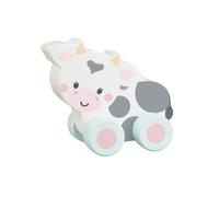 Orange Tree Toys Cow First Push Toy