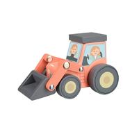 Orange Tree Toys OTT07818 Wooden Tractor Toy, Multicolour