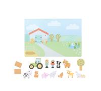 Orange Tree Toys Farmyard Magnetic Picture Board