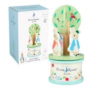 Orange Tree Toys Peter Rabbit Toys - Peter Rabbit & Friends Carousel Music Box for Girls, Boys, Wooden Toys - Early Development & Activity Toys, Musical Toys - Official Licensed Peter Rabbit Gifts