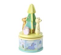 Orange Tree Toys Winnie The Pooh & Friends Carousel Music Box for Girls, Boys, Disney Wooden Toys - Early Development & Activity Toys, Musical Toys - Official Licensed Winnie The Pooh Gifts