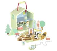 Orange Tree Toys Wooden Camping Play Set, 17 Pieces, Ages 3-6 Years