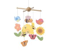 Spring Garden Mobile - wooden hanging mobile for babies