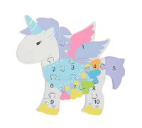 Orange Tree Unicorn Number Puzzle (FSC®) Clear