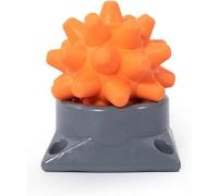 (orange) Trigger Point Pusher Massage Ball,Spiky Massage Balls for Foot/Back/Muscles Spiky Hard Massage Balls,Deep Tissue Myofascial Release