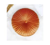 (Orange) Velvet Window Floor Sofa Living Room Home Round Pumpkin Back Seat Chair Cushion