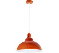 (Orange) Vintage Industrial Light Shades Loft Style Metal Ceiling Pendant Lampshade Lamp