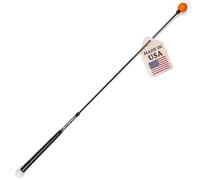 Orange Whip Lightspeed Golf Swing Trainer Aid - Speed Stick Improves Speed, Distance and Accuracy |43"