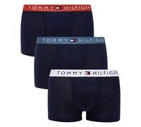 (Orange White Blue, S) Tommy Hilfiger Mens Underwear 3Pack TH Original