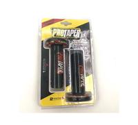 (Orange with Box) Handle Grip Pro taper Motorcycle High Quality Protaper Dirt Pit Bike Motocross 7/8" Handlebar Rubber Gel Hand Grips Brake