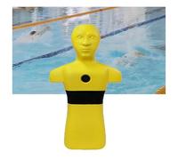 Orange/Yellow Fire Training Model,Water Training Dummy,Drowning Prevention Teaching Tools,with 3 Inlet Holes(Yellow)