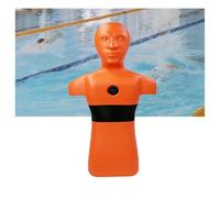 Orange/Yellow Fire Training Model,Water Training Dummy,Drowning Prevention Teaching Tools,with 3 Inlet Holes(Orange)
