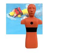 Orange/Yellow Water Training Dummy,Fire Training Model,Drowning Prevention Teaching Tools,for School/Clubs Water Safety Courses(Orange)