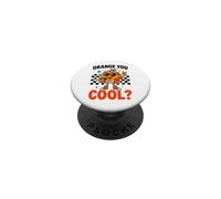 Orange You Cool Rock Star Fruit Pun Music PopSockets Adhesive PopGrip