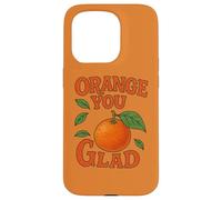 Orange You Glad It’s a Sweet Retro Sunshine Kind of Day Case for iPhone 15 Pro