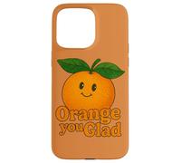 Orange You Glad It’s a Sweet Retro Sunshine Kind of Day Case for iPhone 15 Pro Max