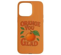 Orange You Glad It’s a Sweet Retro Sunshine Kind of Day Case for iPhone 15 Pro Max