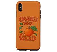 Orange You Glad It’s a Sweet Retro Sunshine Kind of Day Case for iPhone XS Max