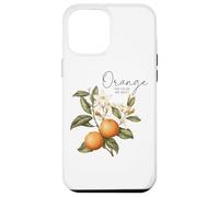 Orange You Glad We Met Citrus Floral Design Case for iPhone 12 Pro Max
