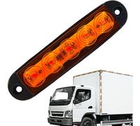 (Orange1) Trailer Truck Marker Lights - Front Rear Side Marker Light Indicator,Waterproof Truck LED Side Marker Lights, Clearance Indicator Lamp, Caravan