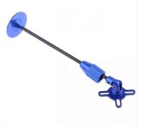 OrangeRX -uk Universal BLUE Alloy & Carbon Fibre GPS Mount Mast for Quadcopter / Multirotor / Drone