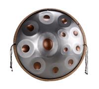 ORANGES Handpan Drum 12 Notes 22 Inches Steel Adult's Handpan 440Hz/432Hz Hand Pan for Beginners Gift Kids Meditation with Soft Hand Pan Bag (Color : 12 notes, Size : 440Hz)