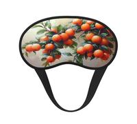 Oranges on The Branches. Ultimate Eye Mask for Sleeping, Soft and Comfortable Eye Mask, Relaxing Zero Pressure Night Blindfold.