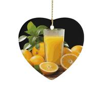Oranges Orange Juice Ceramic Ornament Home Decor Keepsake