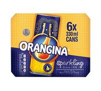 Orangina Sparkling Fruit Drink 6 x 330ml