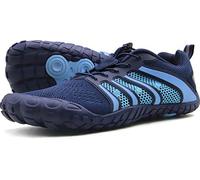 Oranginer Men's Barefoot Shoes Big Toe Box Cross Training Minimalist, 2-blue, 12