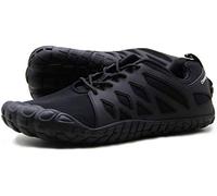 Oranginer Men's Barefoot Shoes Big Toe Box Cross Training Minimalist, 3-black, 13