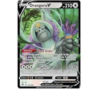 Oranguru V 133/189 Ultra Rare Pokemon Card (SWSH Astral Radiance) + 1x TitanCards® Toploader