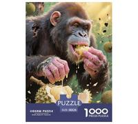 Orangutan 1000 Piece Jigsaw Puzzle Educational Games Classic Jigsaw Puzzle Stress Reliever for Travel Gifts,Present 38x26cm/1000pcs