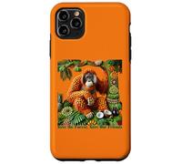 Orangutan Fruit Art - Save the Forest, Save Our Friends Case for iPhone 11 Pro Max